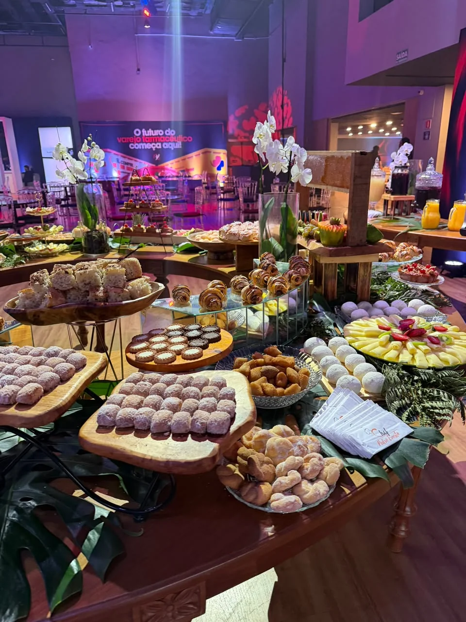 Buffet completo do CB Connection